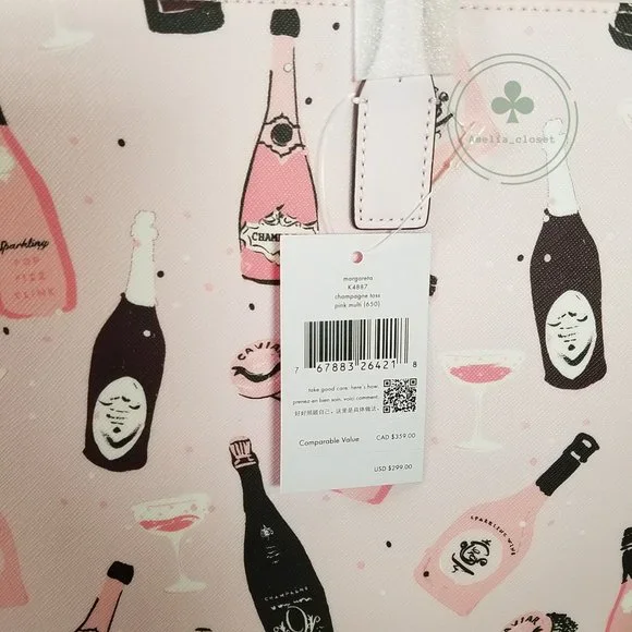 MAKE AN OFFER Kate Spade Shore Street Margareta Champagne Tote New With Tags